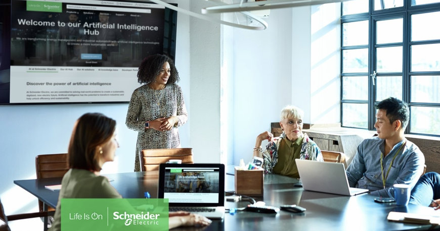 SCHNEIDER ELECTRIC ACELERA SU ESTRATEGIA DE IA A ESCALA, CON UN SÓLIDO PROGRESO EN SU PRIMER AÑO